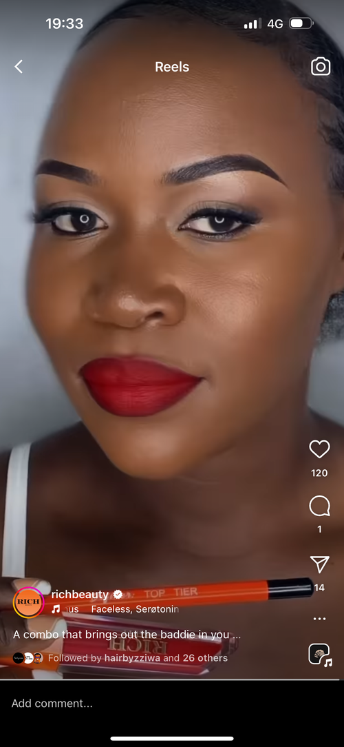 Rich Beauty Liquid Matte Lipstick
