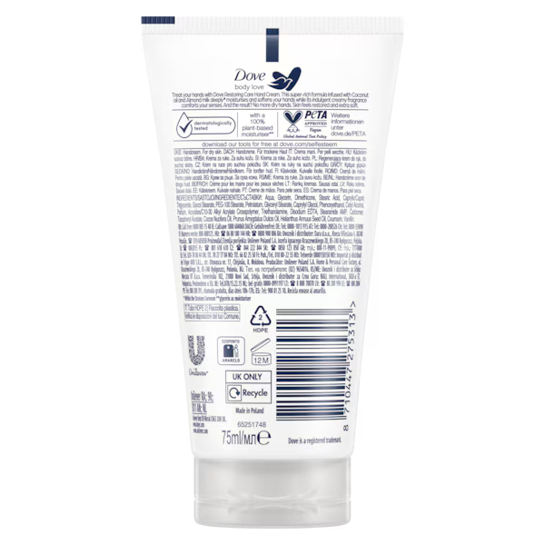 Dove Nourishing Secrets Restoring Hand Cream 75ml