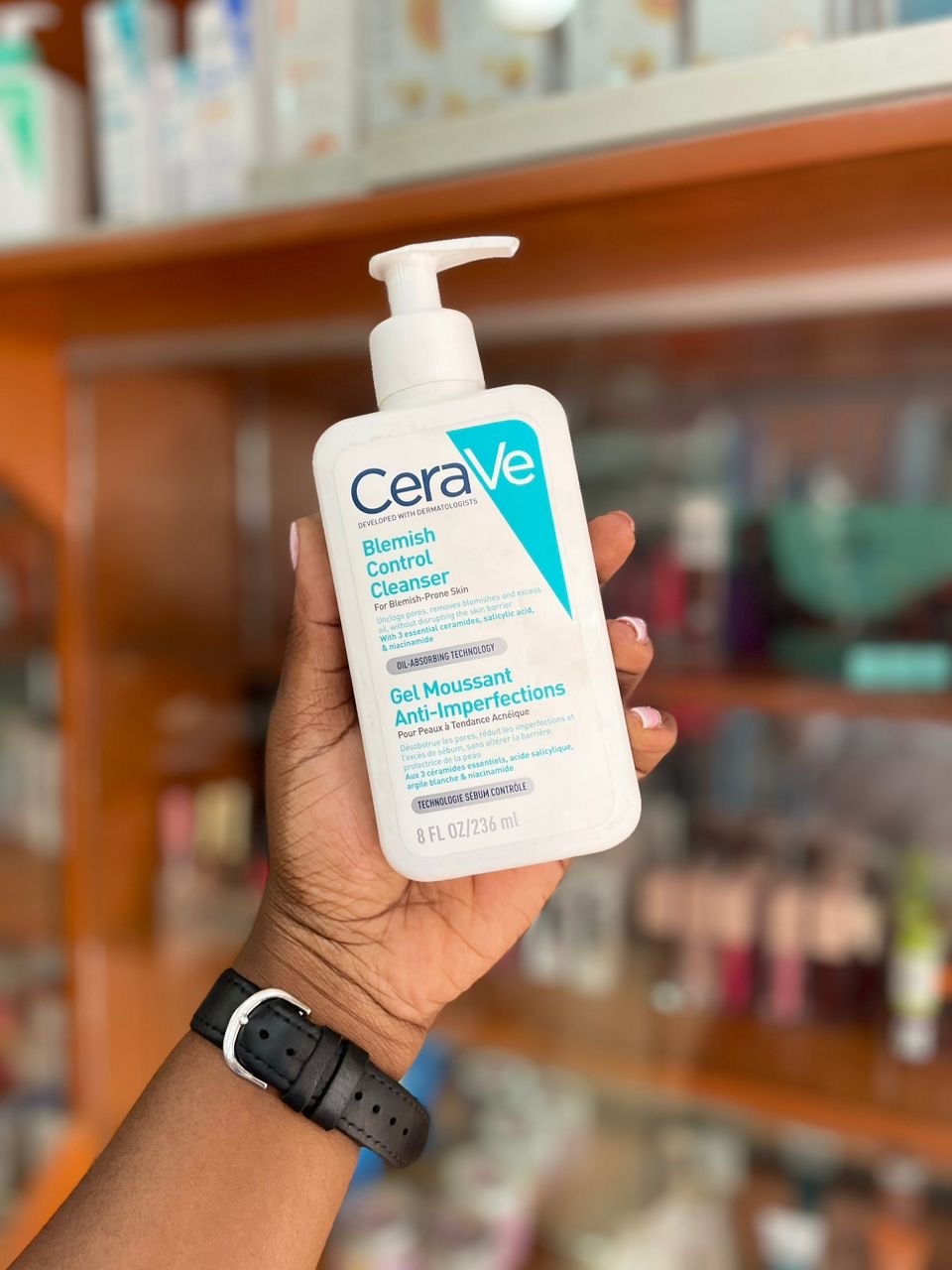 CeraVe Blemish Control Face Cleanser 473mls with 2% Salicylic Acid & Niacinamide for Blemish-Prone Skin