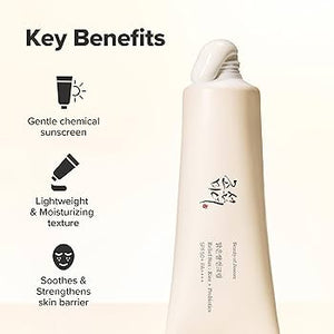 Beauty of Joseon Relief Sun Rice + Probiotics 50ml Sunscreen Spf50+