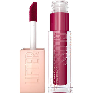 Maybelline Lifter Gloss , Hydrating Lip Gloss with Hyaluronic Acid, Shine for Plumper Looking Lips