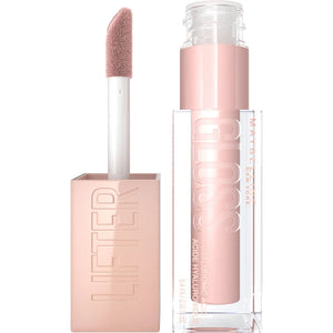 Maybelline Lifter Gloss , Hydrating Lip Gloss with Hyaluronic Acid, Shine for Plumper Looking Lips