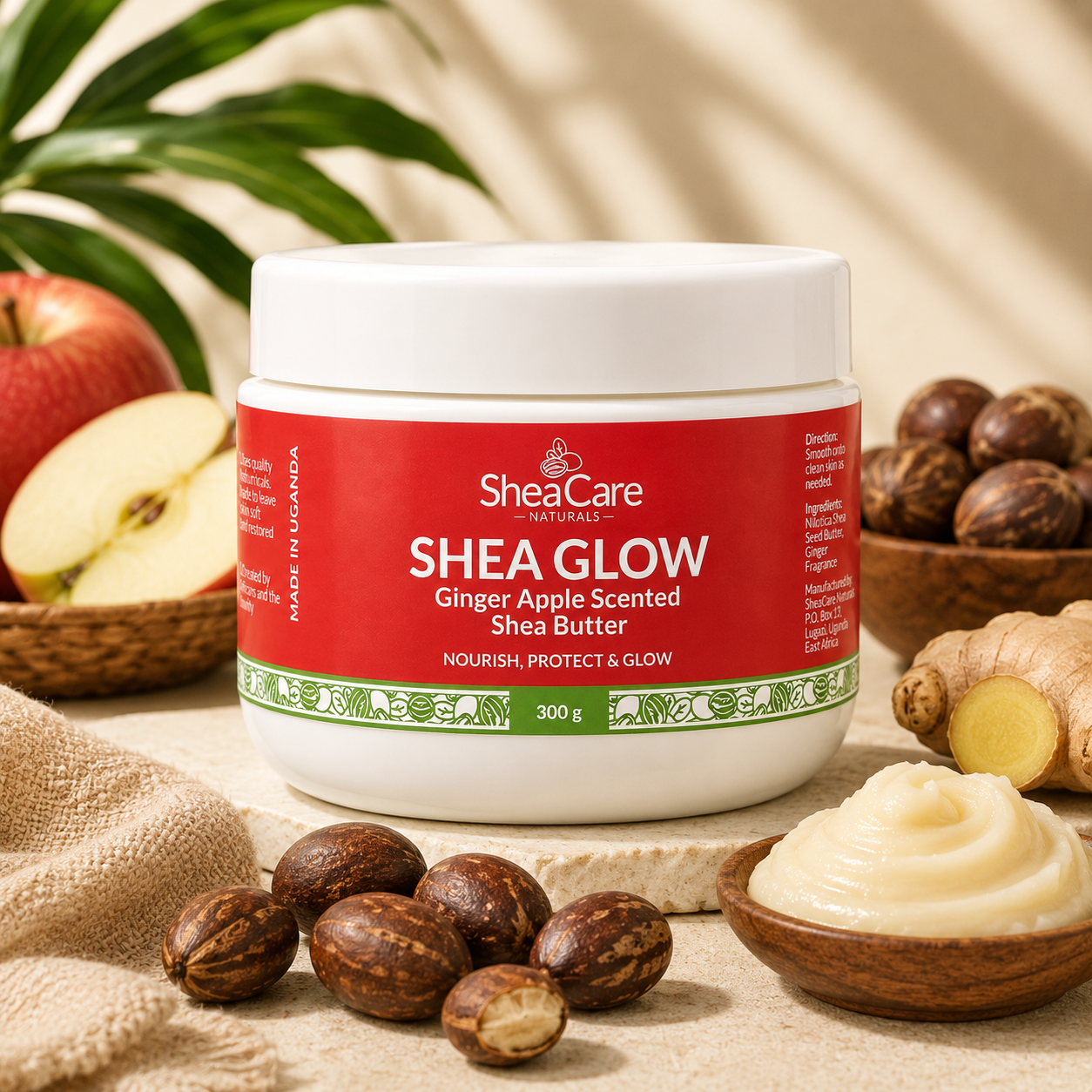 Shea Glow Shea Butter – Ginger Apple