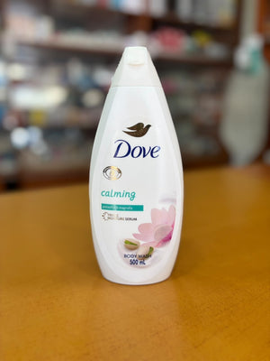 Dove Calming Pistachio and Magnolia Body Wash 500ml (with Triple Moisture serum)