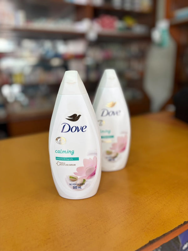 Dove Calming Pistachio and Magnolia Body Wash 500ml (with Triple Moisture serum)