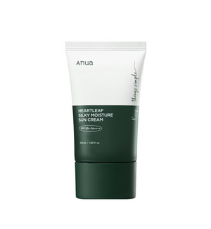 Anua Heartleaf Silky Moisture Sunscreen SPF 50 PA++++ Suncream