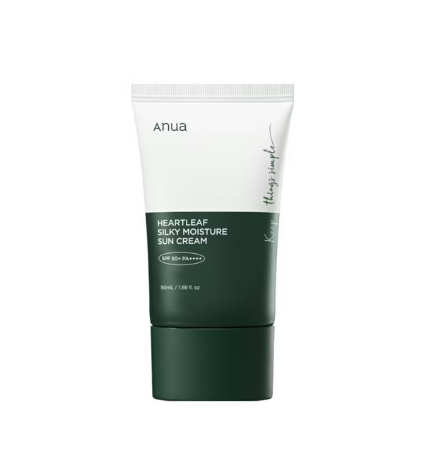 Anua Heartleaf Silky Moisture Sunscreen SPF 50 PA++++ Suncream