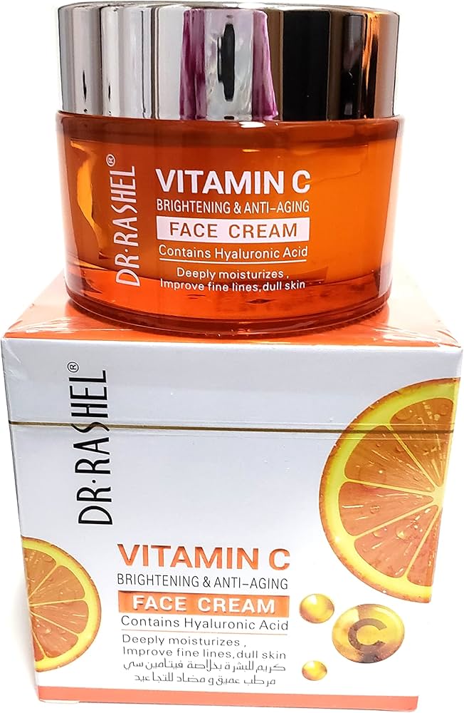 Dr Rashel Vitamin C Face Cream Anti-ageing and Brightening with Hyaluronic acid