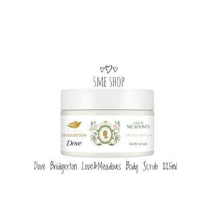 Dove Limited Edition Bridgerton Bath and Body Set Shower Gel plus Body scrub