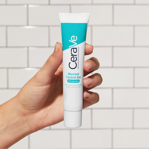 CeraVe Blemish Control Gel Moisturiser with 2% Salicylic Acid & Niacinamide for Blemish-Prone Skin 40ml