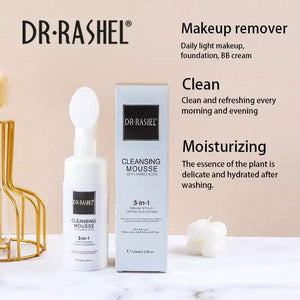Dr.Rashel Amino Acid Cleansing Mousse Bubble Freckles Makeup Removal Facial Cleanser - 125ml