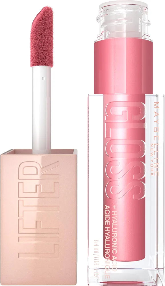 Maybelline Lifter Gloss , Hydrating Lip Gloss with Hyaluronic Acid, Shine for Plumper Looking Lips