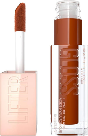 Maybelline Lifter Gloss , Hydrating Lip Gloss with Hyaluronic Acid, Shine for Plumper Looking Lips