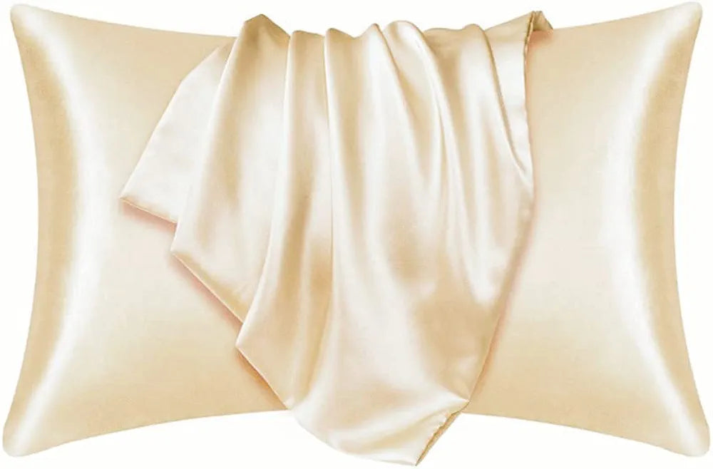 Super Soft Luxury Satin Pillowcase Silky Pillow Case for Hair and Skin