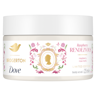 Dove Limited Edition Bridgerton Bath and Body Set Shower Gel plus Body scrub