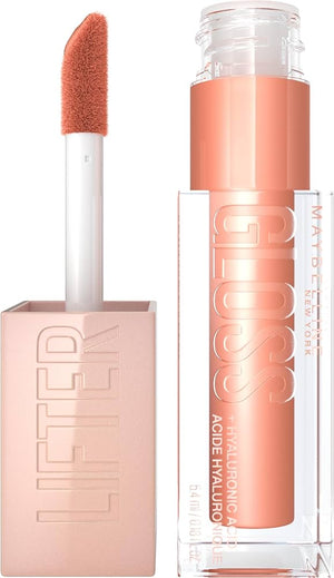 Maybelline Lifter Gloss , Hydrating Lip Gloss with Hyaluronic Acid, Shine for Plumper Looking Lips