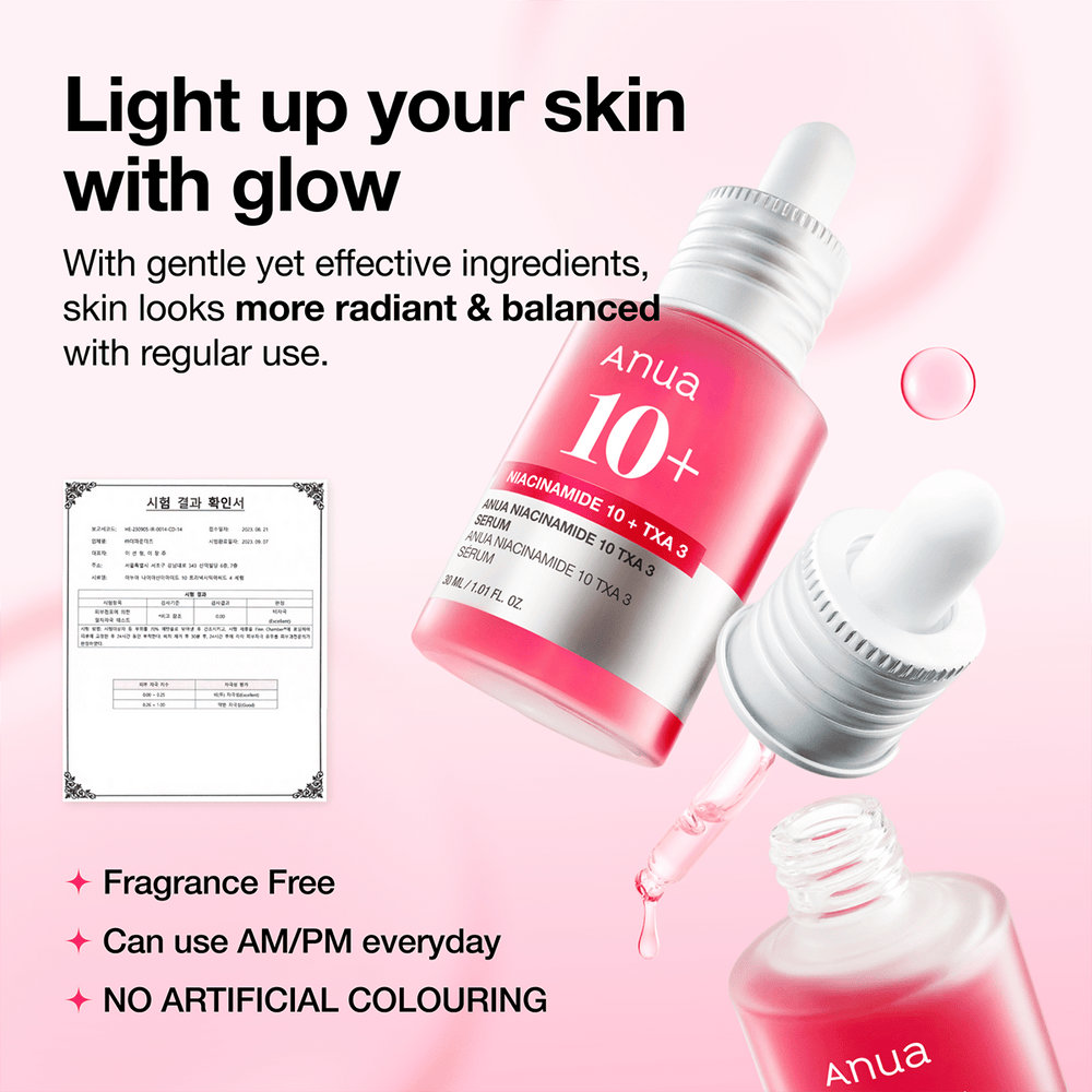 Anua Niacinamide 10% and TXA 4% Serum 30ml