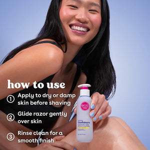 Eos Cashmere Shave Oil – Vanilla Cashmere, Moisturizing Shave Oil 177ml